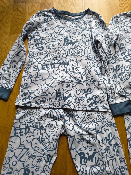 2 Piżamy Reserved 134 dla chłopca bawełna 2 szt.