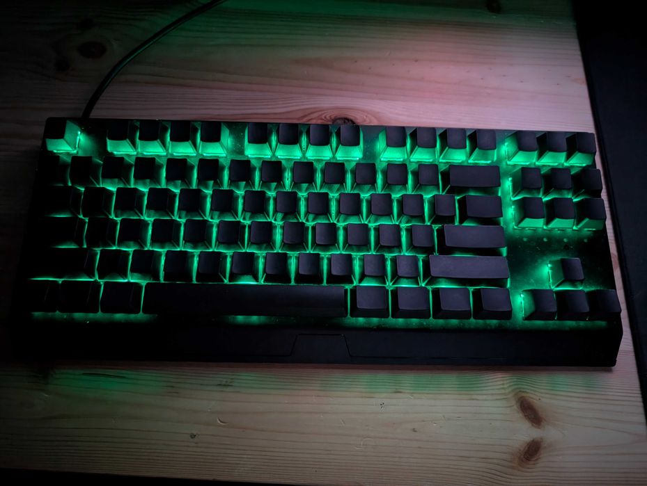 Razer BlackWidow V3 Tenkeyless (Yellow Switches) — Modificado
