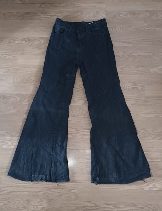 custom flared jeans opium archive клеш джинсы унисекс