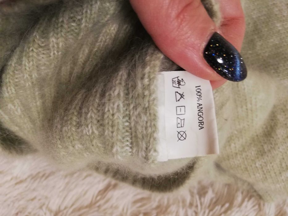 sweter s 36 Angora 100% Werrso sweter z angory s 36