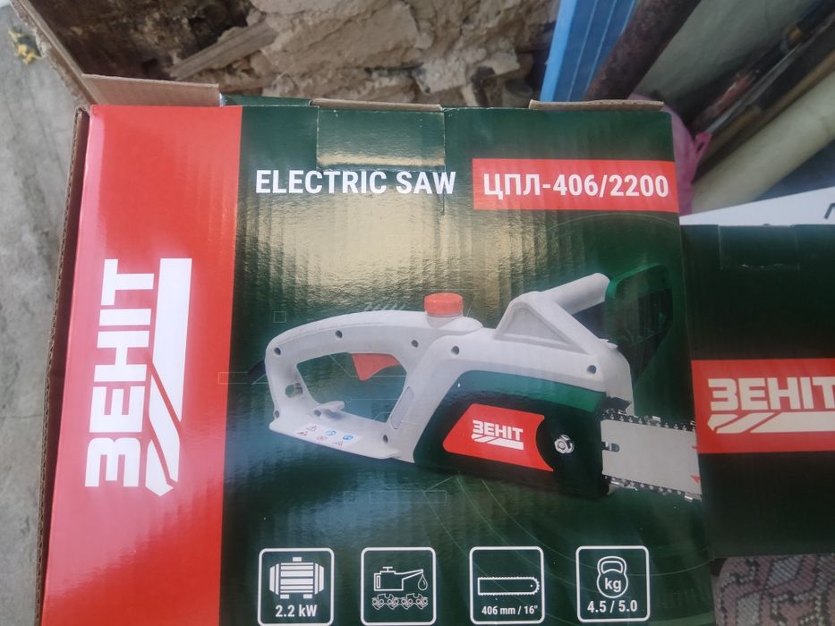 Цепная электропила "Зенит"