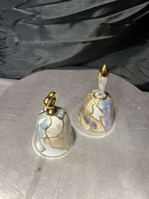 Ceramiczne dzwonki dekoracyjne – zestaw 2 sztuki  1462/25