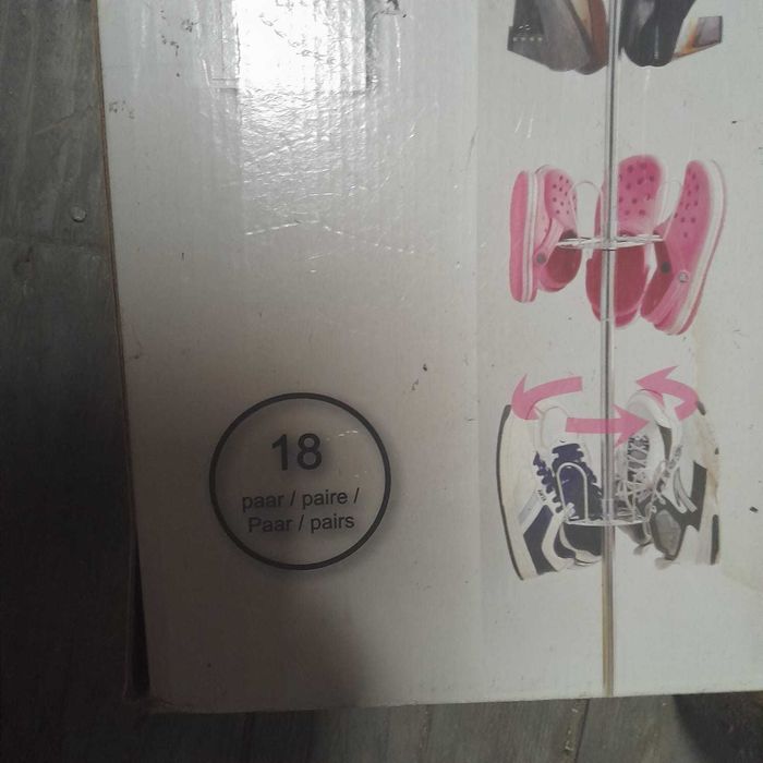 Nowy stojak na obuwie