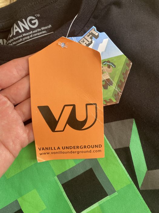 Футболка minecraft Vanilla undeground