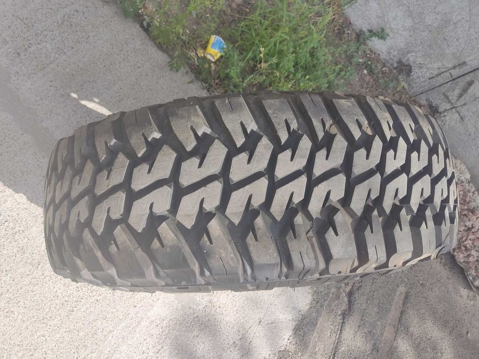 Шина 37x12.50R16.5 Goodyear Wrangler MT/R 133N з RunFat в зборі Хаммер