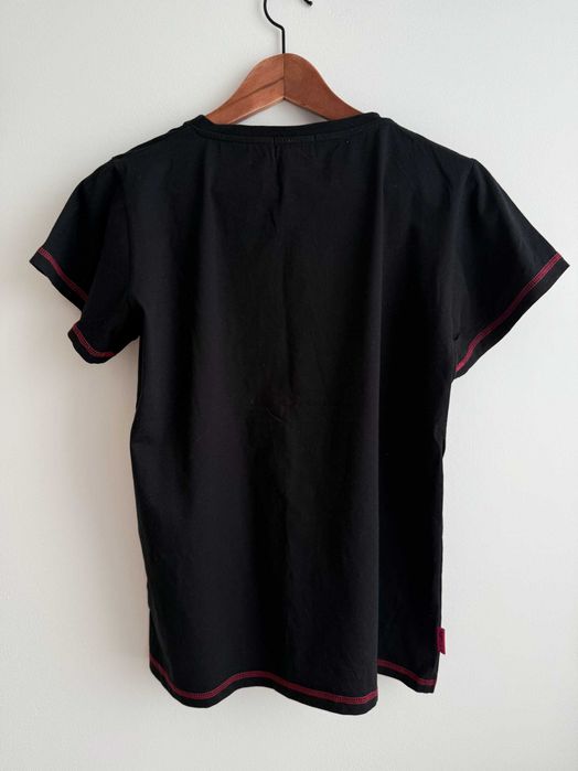 Czarna bluzka t-shirt Plny Lala