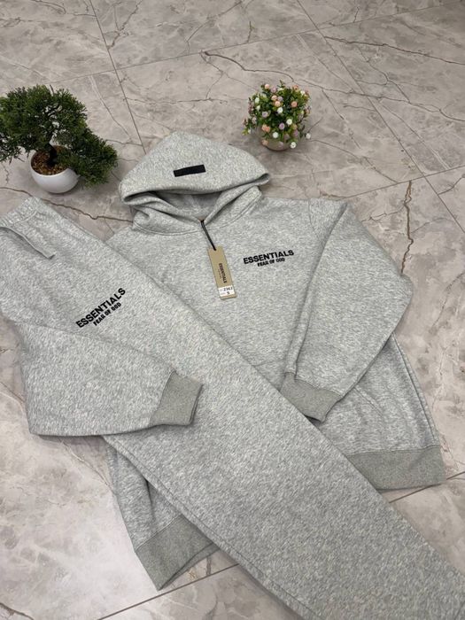 Essentials pants and hoodie