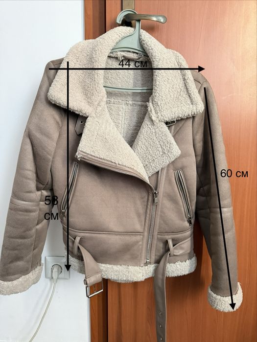 Тепла бежева дублянка