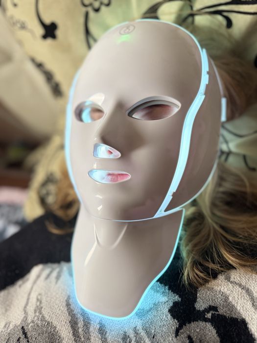 LED Mask Face and Neck White