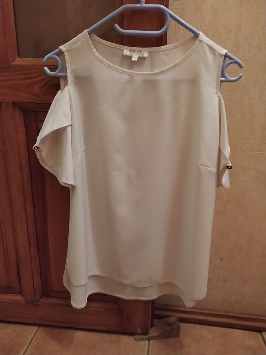 Біла блузка для дівчинки 14-16 лет + спідничка у подарунок