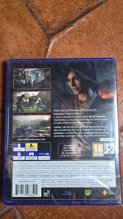 14€ (NOVO) Uncharted - Legado Perdido PS4