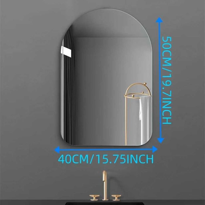 Безопасные  самоклеющееся  зеркала