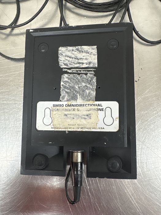 Shure SM90 - Microfone historico