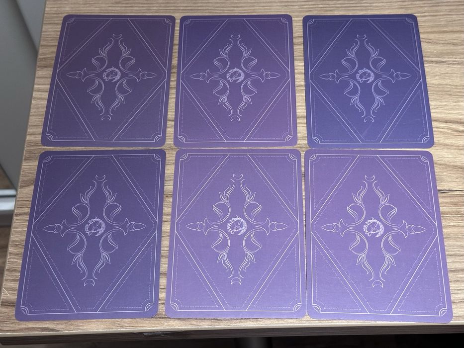 Six of crows / szóstka wron tarot cards fairyloot 1st deck