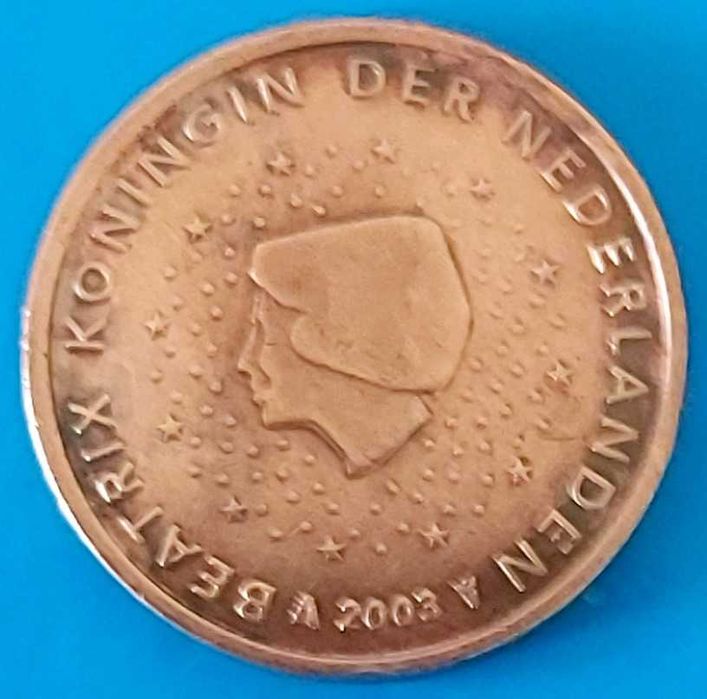 2 Cêntimos de 2003 dos Países Baixos, Beatrix