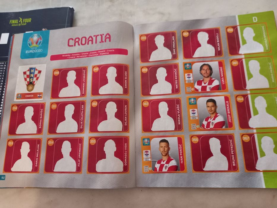 Caderneta Uefa Euro 2020