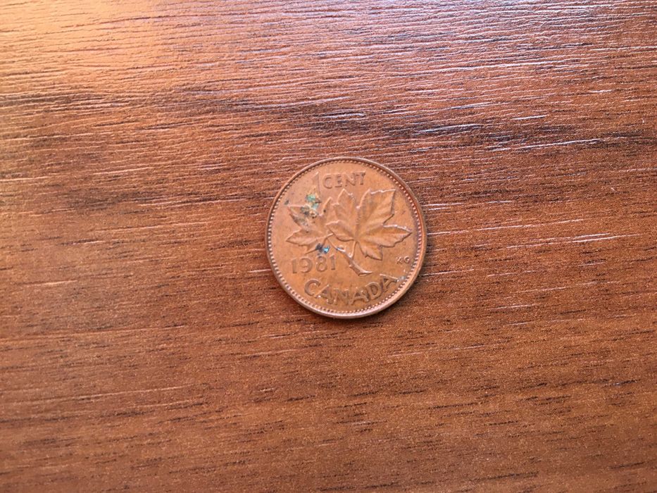 Moneta kolekcjonerska cent kanadyjski 1 cent 1981 Canada Elizabeth II