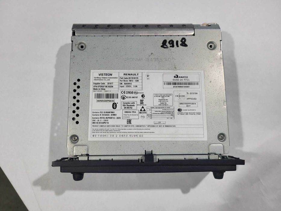 Магнітола Renault Trafic 3