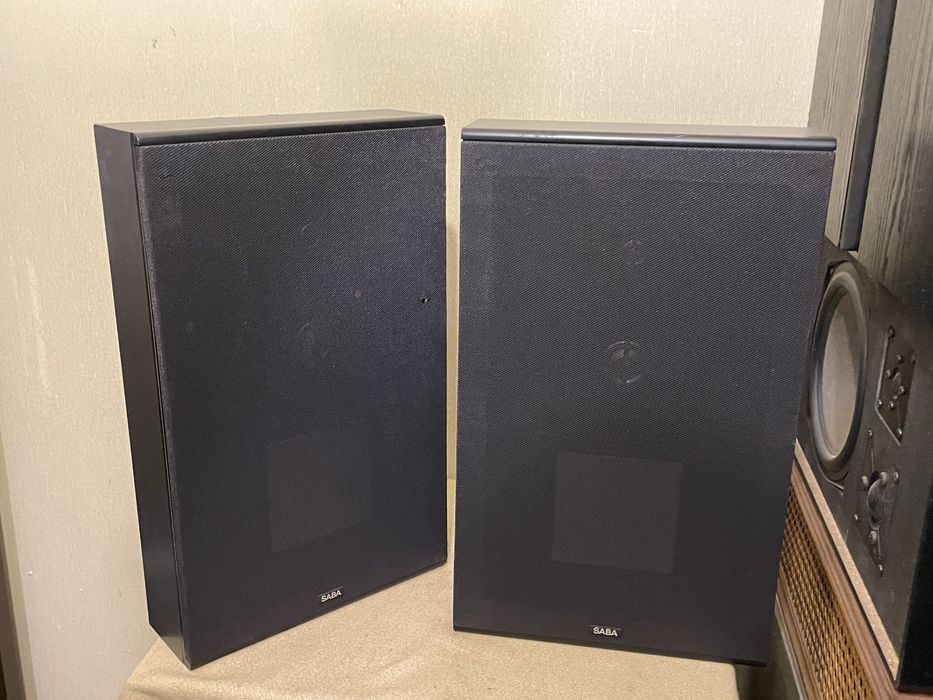 Немецкая музыкальная 3-х полосная HI-FI акустика SABA ATM-60 (80Вт/8Ом
