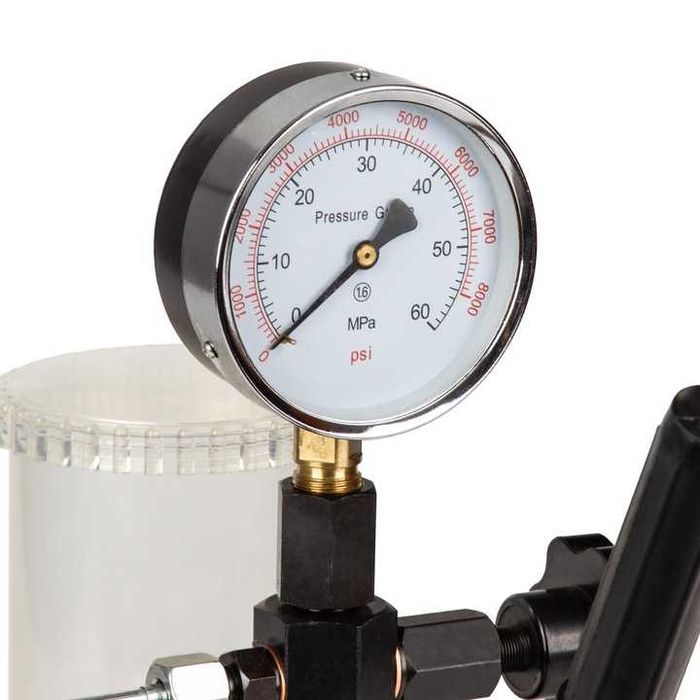 Próbni kmiernik tester dysze 600 BAR diesel manometr adapter