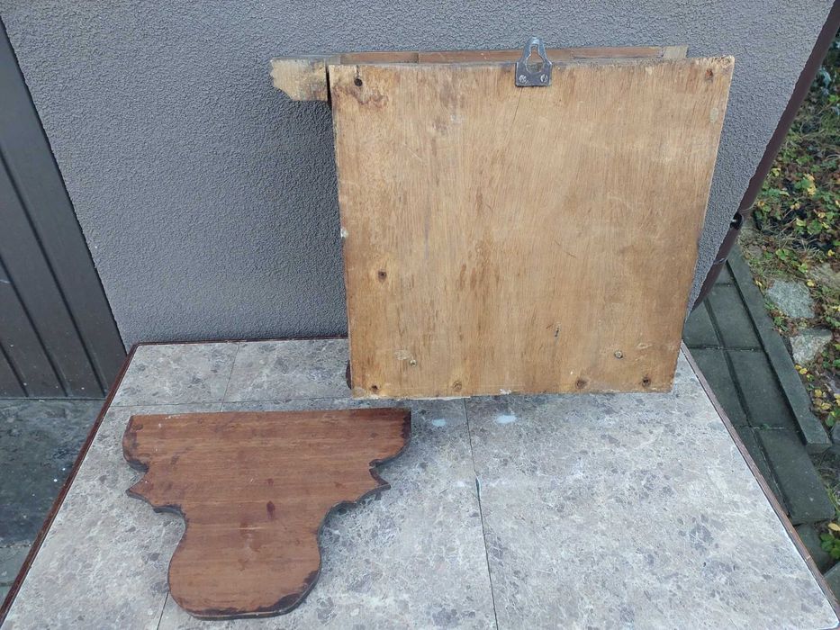 S018 Skrzynia skrzynka obudowa zegara secesja