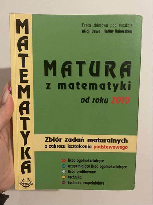 Książka matura z matematyki