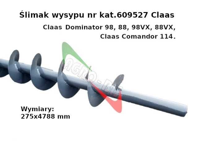 Ślimak wysypu Claas 275x4788 Dominator 98;88;98vx;88vx Ślimak wysypu Claas 275x4788 Dominator 98;88;98vx;88vx