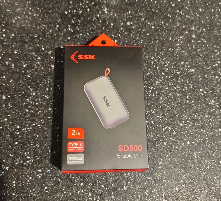 Dysk przenośny SSD SSK SD500 2TB NVMe USB-C 3.2