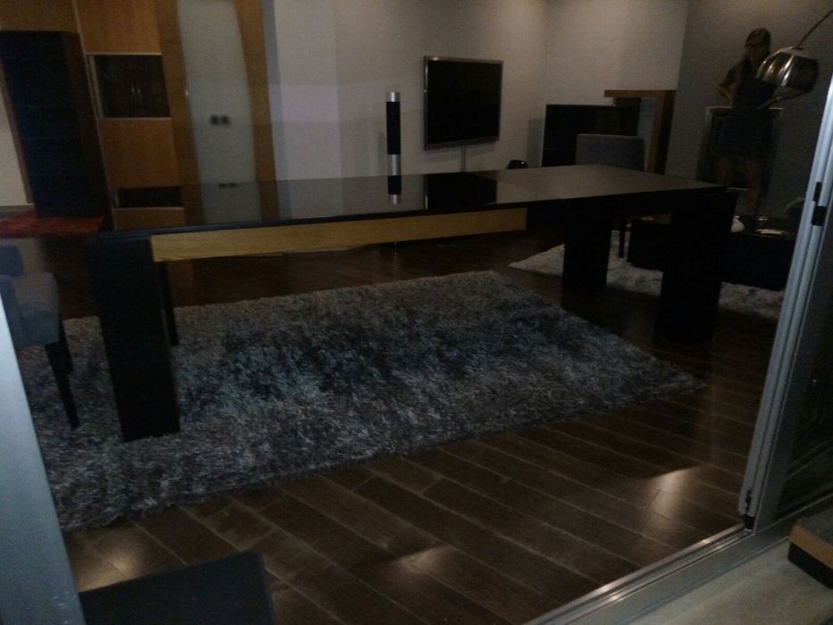 Mesa de jantar madeira maciça, carvalho e wengué