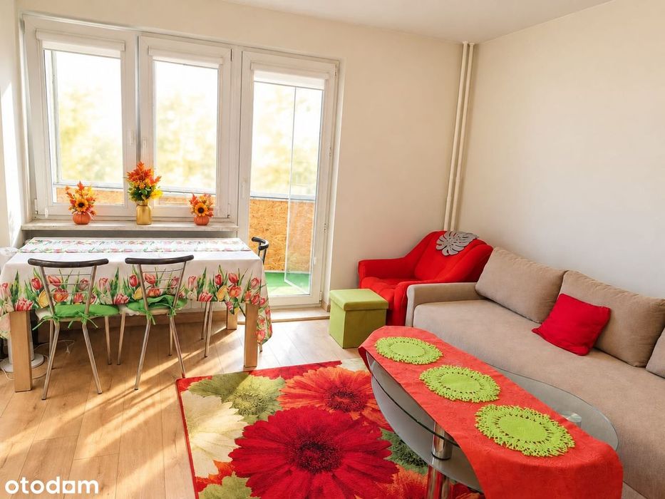 Gotowe do zamieszkania - 2 pokoje, 42 m², oszklony balkon, Gocław