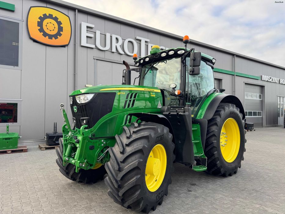John Deere 6175R AutoQuad 50km/h 2020r GPS stan BDB jak 6195R 6155R