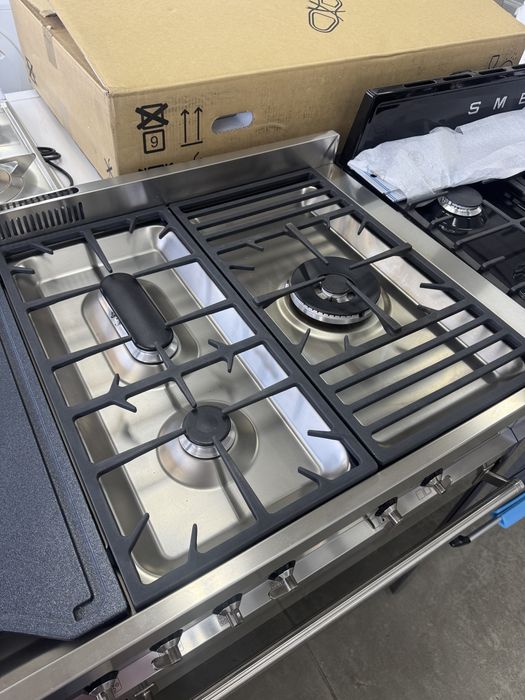 Варильний центр SMEG | Смег A5-81, професійний, 7 конфорок, доставка до будинку