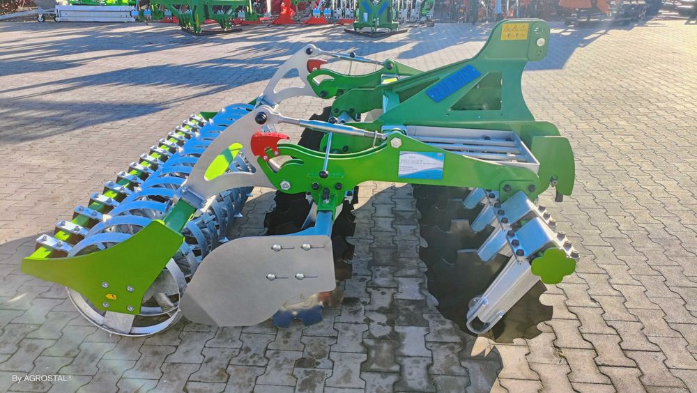 Brona talerzowa Tolmet SIMPLY 2,5m talerz OFAS 510 wał DASZEK AGROSTAL