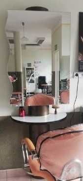 Konsola fryzjerska pojedyncza- 2 szt i podwójna - 1 szt.