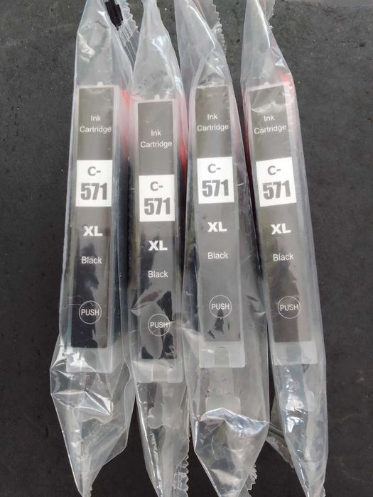 Cartridge Tusz C- 571 Black XL CANON PIXMA Nowe
