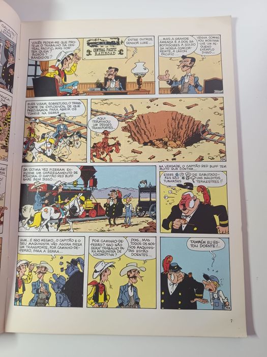 Lucky Luke - nitroglicerina