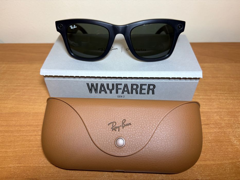 Gen 2 Ray Ban Meta RW4012 Wayfarer zielone OKAZJA