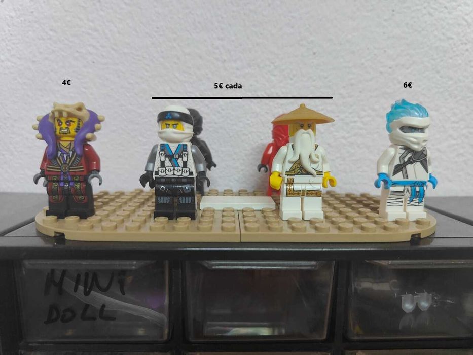 Lote Minifiguras Lego Ninjago