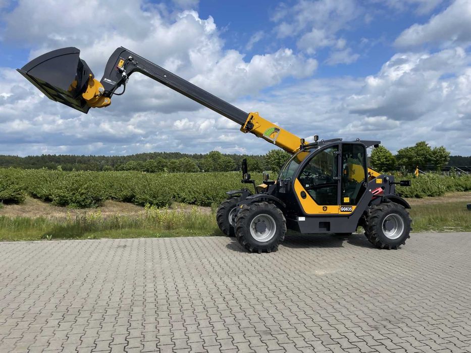 Telehandler GG635 Gunter Grossmann Teleskopowa ładowarka Silnik Yuchai