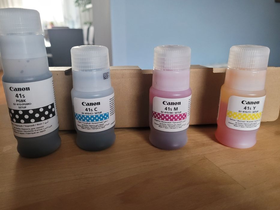 Tusze canon, tusz do drukarki, zestaw tuszy