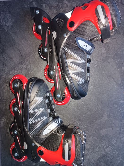Rolki regulowane dziecięce Active Touch r. 33–37 | ABEC 7 | Stan BDB