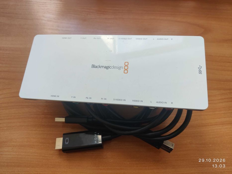 Пристрій захоплення відео Blackmagic Intensity Shuttle USB 3.0