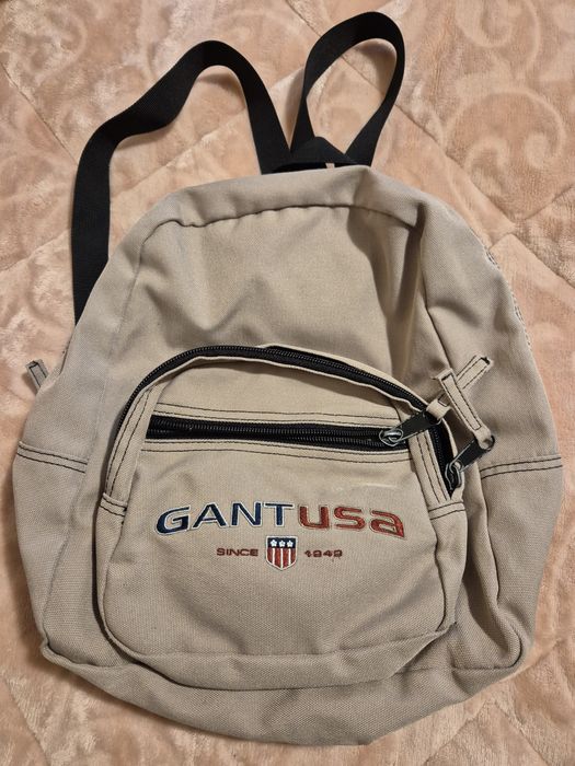 Mochila da Gant cor creme