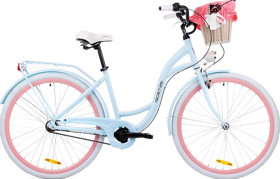 Rower miejski damski Goetze STYLE - 28" Alu 3 biegi
