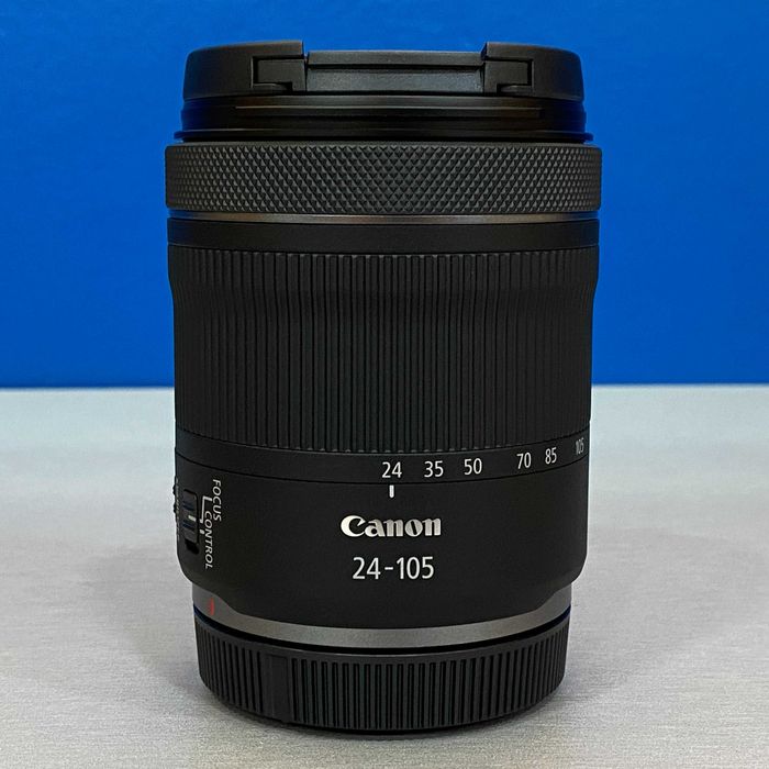 Canon RF 24-105mm f/4-7.1 IS STM (NOVA - 3 ANOS DE GARANTIA)