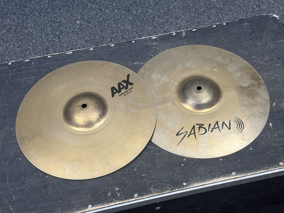++ Sabian AAX X-Plosion Hats 14 - Takerz takerze hihat hi-hat PERKUSJA ++