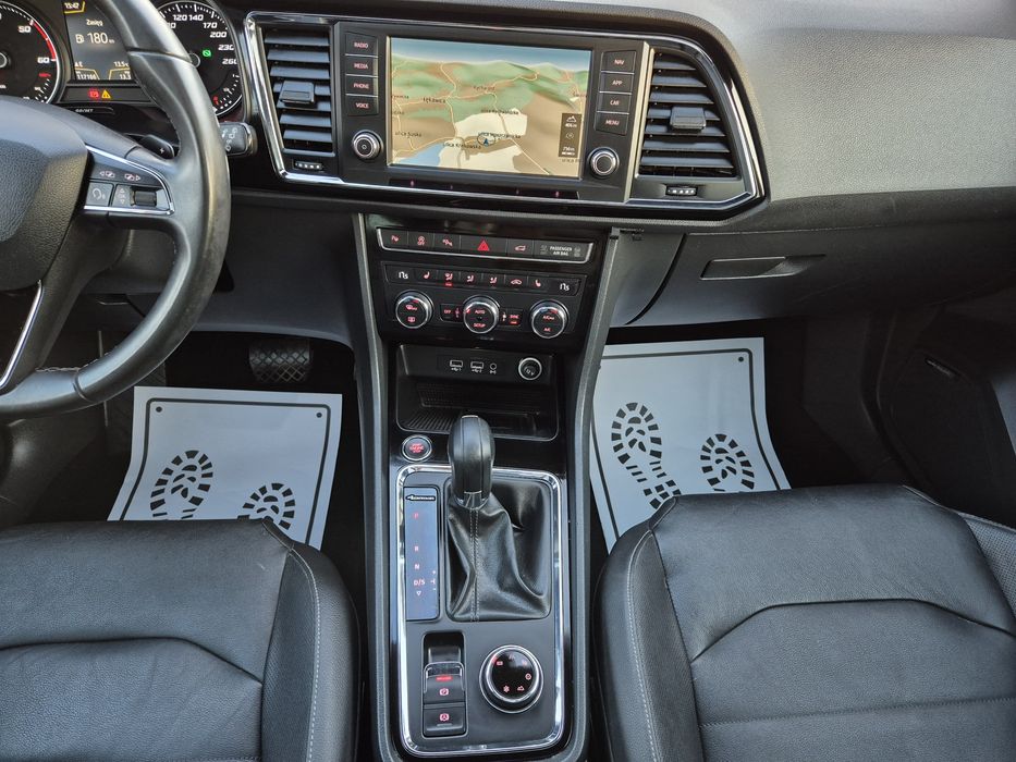 Seat ateca XCELLENCE 2.0 tdi 4x4 dsg led kamera serwis  oplacone