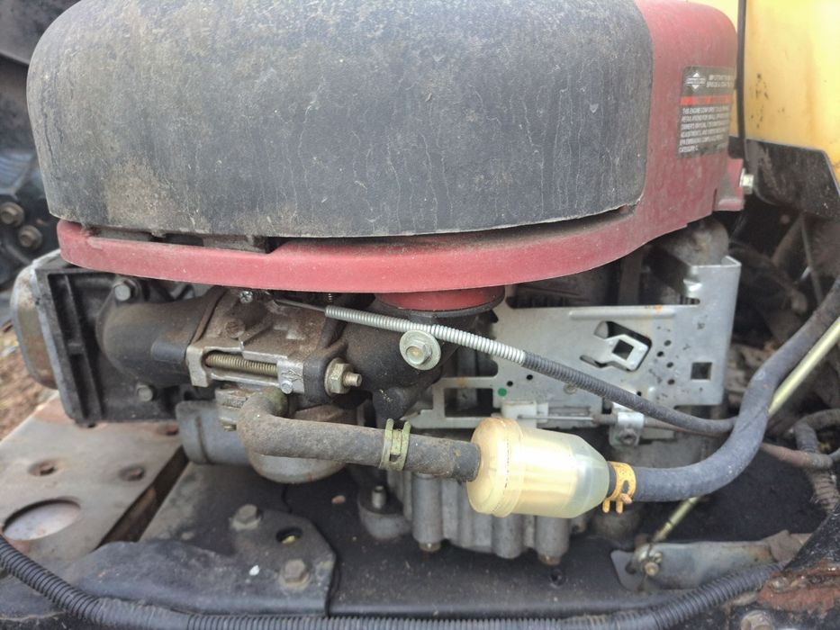 Silnik Briggs&Stratton 12.5 hp używany traktorek kosiarka