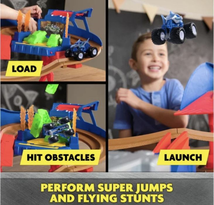 Трек Монстр Джем Суперзаряджені перегони Monster Jam Supercharge Speedway Playset