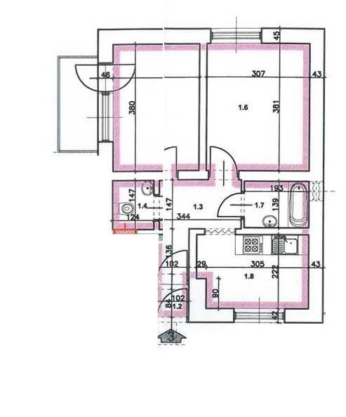 Mieszkanie z garażem 80,34 m²